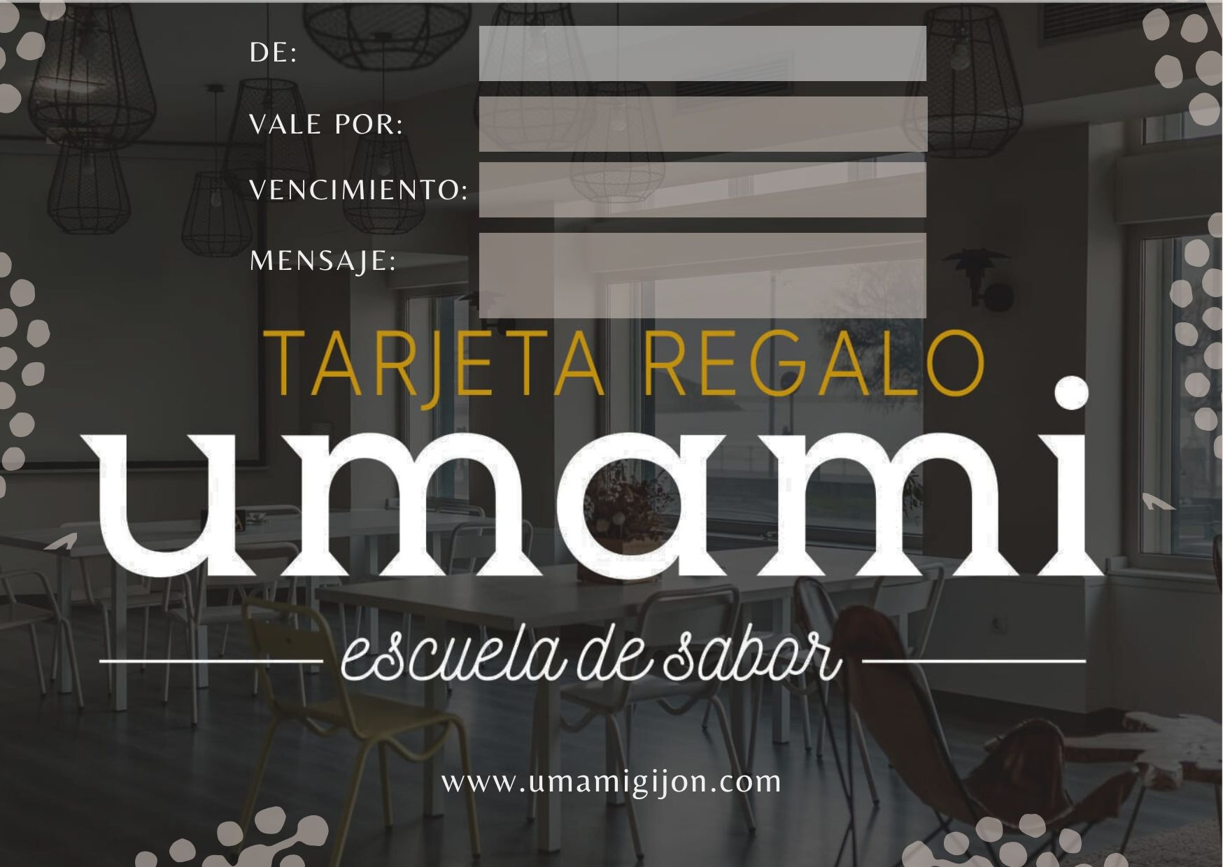 Tarjeta Regalo Umami
